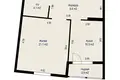 Квартира 2 комнаты 45 м² Минск, Беларусь