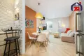 1 room apartment 42 m² Minsk, Belarus