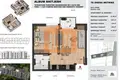 Mieszkanie 2 pokoi 41 m² Bashkia Durres, Albania