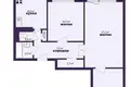 Квартира 3 комнаты 64 м² Солигорск, Беларусь