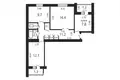 Квартира 3 комнаты 63 м² Минск, Беларусь