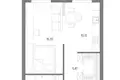 Studio 1 zimmer 45 m² Kaliningrad, Russland