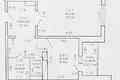Wohnung 1 zimmer 43 m² Minsk, Belarus