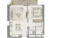 Appartement dans un nouvel immeuble Appartements avec vue directe sur la mer et paiement à Dubai Harbour