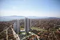 Kompleks mieszkalny High-rise residence with swimming pools, a spa area and a sports complex in the heart of Istanbul, Turkey