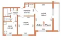Wohnung 2 zimmer 58 m² Minsk, Belarus