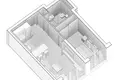 1 room apartment 41 m² Odesa, Ukraine