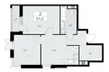 Квартира 2 комнаты 51 м² район Коммунарка, Россия