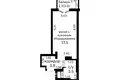 Appartement 1 chambre 27 m² Kopishche, Bélarus