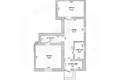 Квартира 58 м² Мухавецкий сельский Совет, Беларусь
