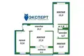 Квартира 3 комнаты 82 м² Сеница, Беларусь