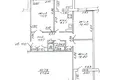 Mieszkanie 3 pokoi 71 m² Bobrujsk, Białoruś