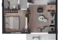 Квартира 2 комнаты 72 м² Средиземноморский регион, Турция