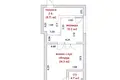 Wohnung 2 zimmer 56 m² Minsk, Belarus