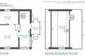 Dom 3 pokoi 57 m² Piatryskauski sielski Saviet, Białoruś