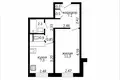 Квартира 1 комната 30 м² Минск, Беларусь