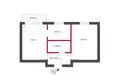 Apartamento 2 habitaciones 37 m² Lodz, Polonia