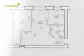 Wohnung 2 zimmer 43 m² Minsk, Belarus