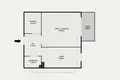 Appartement 2 chambres 40 m² Varsovie, Pologne