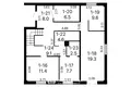 Maison 5 chambres 248 m² Kalodziscanski sielski Saviet, Bélarus