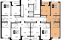 2 room apartment 59 m² Lyubertsy, Russia