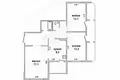 3 room apartment 67 m² Muchaviecki sielski Saviet, Belarus