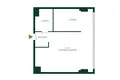 Appartement 2 chambres 53 m² en Krobia, Pologne