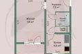 Квартира 1 комната 36 м² Минск, Беларусь