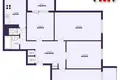 Mieszkanie 4 pokoi 82 m² Mińsk, Białoruś