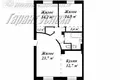 3 room apartment 82 m² Muchaviecki sielski Saviet, Belarus