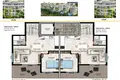 Mieszkanie 2 pokoi 55 m² Kestel, Turcja
