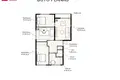4 room apartment 71 m² Vilnius, Lithuania