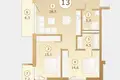3 room apartment 91 m² Jurmala, Latvia