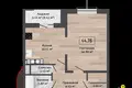 Квартира 45 м² Колодищанский сельский Совет, Беларусь