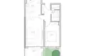 Mieszkanie 1 pokój 46 m² Boreti, Czarnogóra