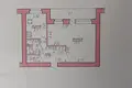 Mieszkanie 1 pokój 37 m² Orsza, Białoruś
