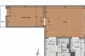 1 bedroom apartment 43 m² Warsaw, Poland