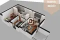 Wohnung 1 zimmer 34 m² Becici, Montenegro