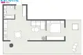 Квартира 2 комнаты 43 м² Клайпеда, Литва