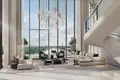 Residential complex Luxury sky villa in the new high-rise Atelis residence with a direct access to the promenade in Dubai Design District, in the heart of Dubai
