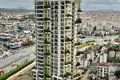 Residential complex Residence with a swimming pool, a spa and a view of the forest near a highway, Istanbul, Turkey