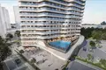 Kompleks mieszkalny New high-rise residence with swimming pools and a green area close to the coast, Izmir, Turkey