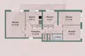 Apartamento 4 habitaciones 73 m² Minsk, Belarús