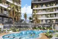 Mieszkanie 2 pokoi 45 m² Obakoy, Turcja