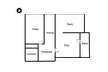 3 room apartment 46 m² Krakow, Poland