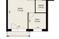 Mieszkanie 1 pokój 31 m² Mińsk, Białoruś