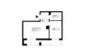 1 bedroom apartment 42 m² Warsaw, Poland