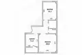 Квартира 2 комнаты 63 м² Мухавецкий сельский Совет, Беларусь