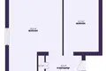 Квартира 2 комнаты 56 м² Сёмково, Беларусь