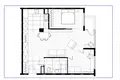 Apartamento 2 habitaciones 75 m² Varsovia, Polonia